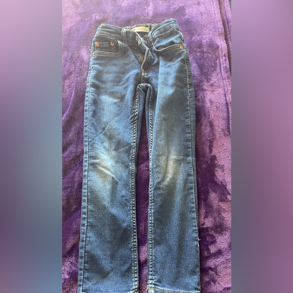 Kids boys Levi’s 511 Slim jeans size 7 regular